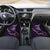 Personalised All Purple New Zealand Darts Car Mats Aoteroa Fern Maori Galaxy Style