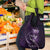 Personalised All Purple New Zealand Darts Grocery Bag Aoteroa Fern Maori Galaxy Style