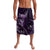 Personalised All Purple New Zealand Darts Lavalava Aoteroa Fern Maori Galaxy Style