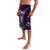 Personalised All Purple New Zealand Darts Lavalava Aoteroa Fern Maori Galaxy Style