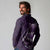 Personalised All Purple New Zealand Darts Long Sleeve Polo Shirt Aoteroa Fern Maori Galaxy Style