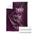 Personalised All Pink New Zealand Darts Blanket Aoteroa Fern Maori Galaxy Style