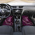 Personalised All Pink New Zealand Darts Car Mats Aoteroa Fern Maori Galaxy Style