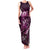 Personalised All Pink New Zealand Darts Family Matching Tank Maxi Dress and Hawaiian Shirt Aoteroa Fern Maori Galaxy Style