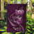 Personalised All Pink New Zealand Darts Garden Flag Aoteroa Fern Maori Galaxy Style