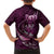 Personalised All Pink New Zealand Darts Kid Hawaiian Shirt Aoteroa Fern Maori Galaxy Style