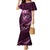 Personalised All Pink New Zealand Darts Mermaid Dress Aoteroa Fern Maori Galaxy Style