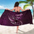 Personalised All Pink New Zealand Darts Sarong Aoteroa Fern Maori Galaxy Style
