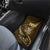 Personalised All Gold New Zealand Darts Car Mats Aoteroa Fern Maori Galaxy Style