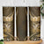 All Gold New Zealand Darts Skinny Tumbler Aoteroa Fern Maori Galaxy Style