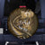 Personalised All Gold New Zealand Darts Spare Tire Cover Aoteroa Fern Maori Galaxy Style