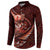 Personalised All Red New Zealand Darts Button Sweatshirt Aoteroa Fern Maori Galaxy Style
