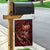 Personalised All Red New Zealand Darts Garden Flag Aoteroa Fern Maori Galaxy Style