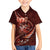 Personalised All Red New Zealand Darts Kid Hawaiian Shirt Aoteroa Fern Maori Galaxy Style