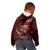 Personalised All Red New Zealand Darts Kid Hoodie Aoteroa Fern Maori Galaxy Style