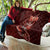 Personalised All Red New Zealand Darts Quilt Aoteroa Fern Maori Galaxy Style