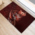 Personalised All Red New Zealand Darts Rubber Doormat Aoteroa Fern Maori Galaxy Style