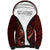 Personalised All Red New Zealand Darts Sherpa Hoodie Aoteroa Fern Maori Galaxy Style