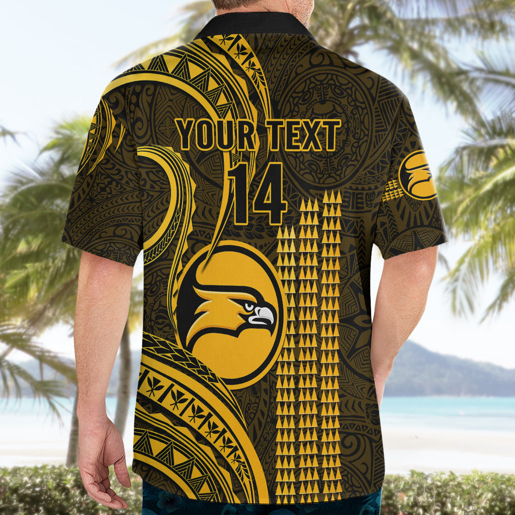 Personalised Hawaii Nanakuli High And Intermediate School Hawaiian Shirt Polynesian Kakau Pattern LT14 - Polynesian Pride