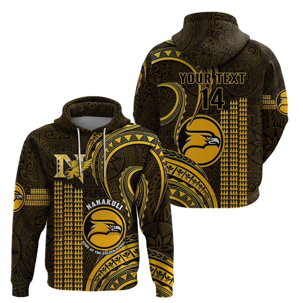 Custom Hawaii Nanakuli High and Intermediate School Hoodie Polynesian Kakau Pattern LT14 - Polynesian Pride