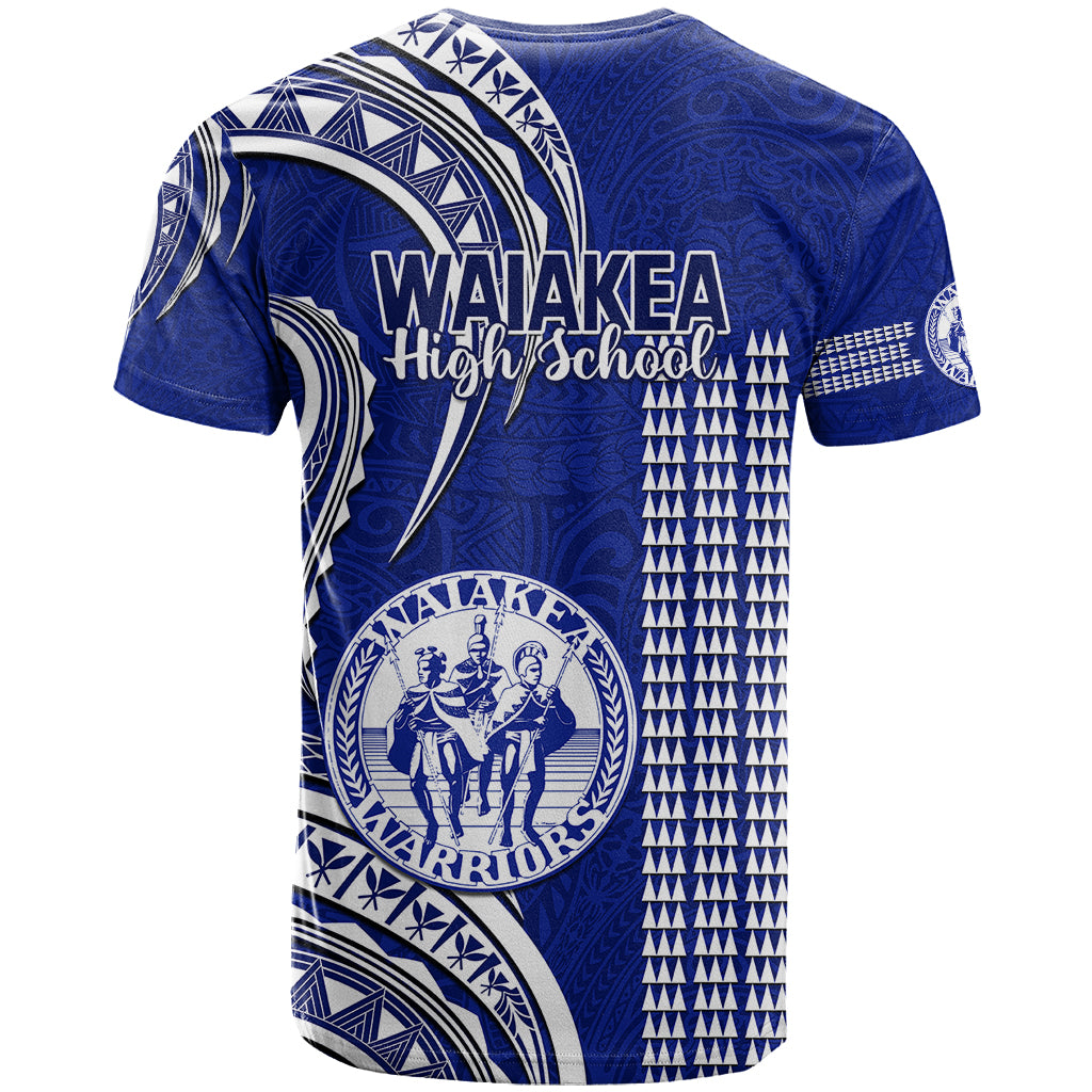Hawaii Waiakea High School T Shirt Polynesian Kakau Pattern LT14 - Polynesian Pride