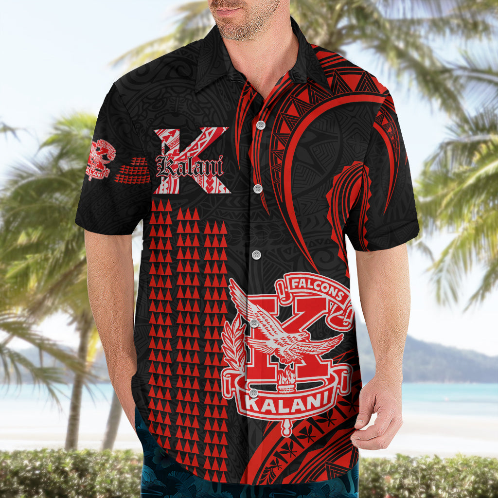 Personalised Hawaii Kalani High School Hawaiian Shirt Polynesian Kakau Pattern LT14 - Polynesian Pride