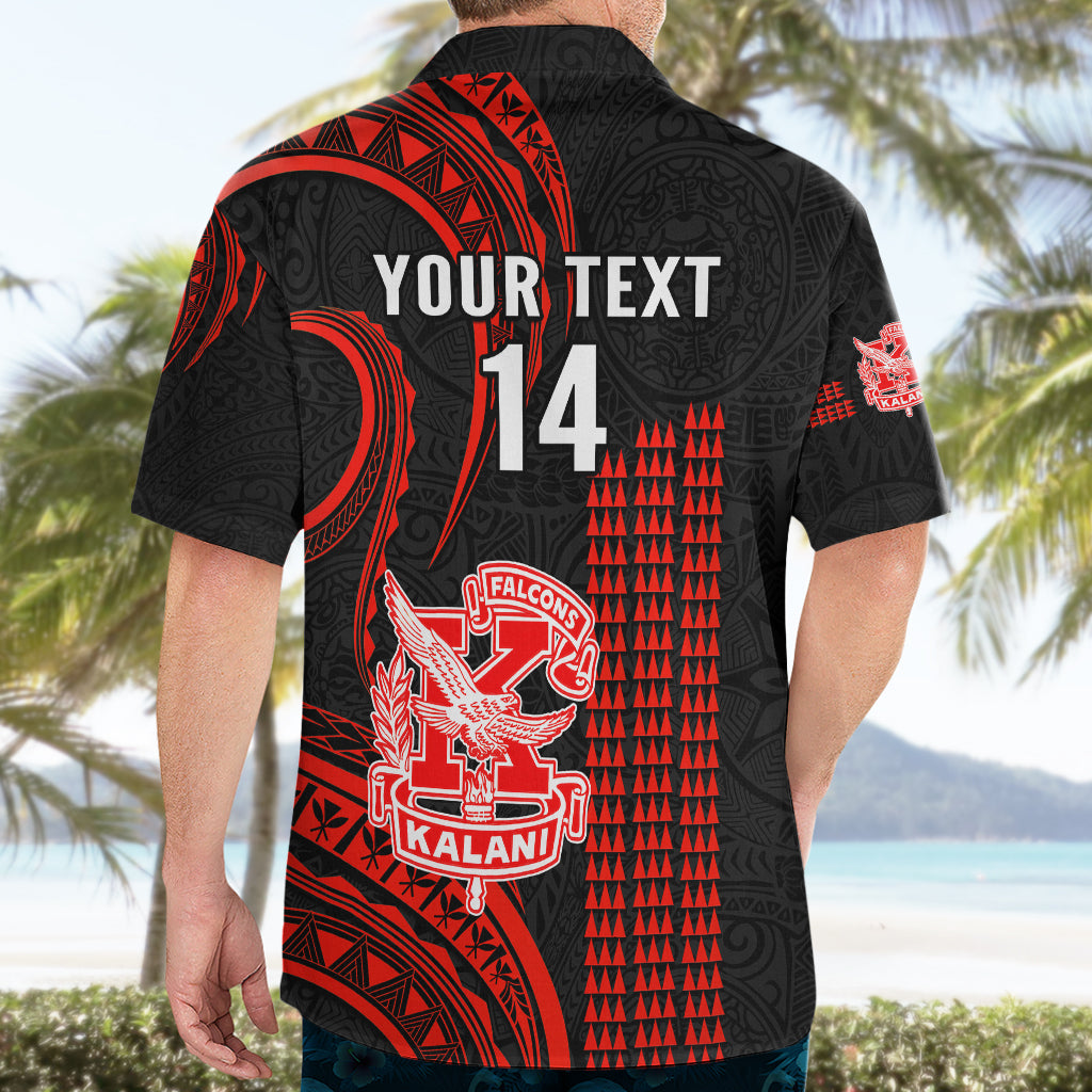 Personalised Hawaii Kalani High School Hawaiian Shirt Polynesian Kakau Pattern LT14 - Polynesian Pride