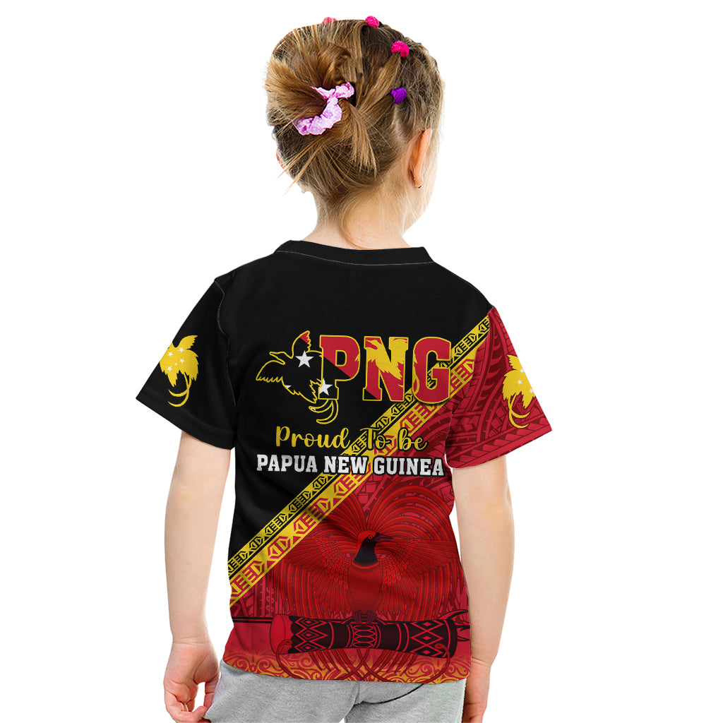 Papua New Guinea Kid T Shirt Independen Stet bilong Papua Niugini Unique Version LT14 - Polynesian Pride