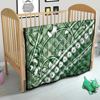 Green Bula Fiji Quilt Fijian Language Week Tapa Cloth - Pastel LT14 - Polynesian Pride