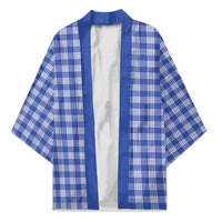 Royal Blue Japanese Palaka Pride Kimono - Polynesian Pride