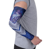 Toa Samoa Rugby Custom Arm Sleeves 40th Anniversary Samoan Siapo Pattern LT14 - Polynesian Pride