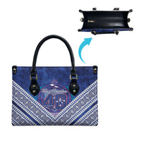 Toa Samoa Rugby Leather Bag 40th Anniversary Samoan Siapo Pattern LT14 - Polynesian Pride