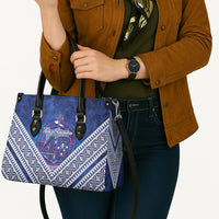 Toa Samoa Rugby Leather Bag 40th Anniversary Samoan Siapo Pattern LT14 - Polynesian Pride