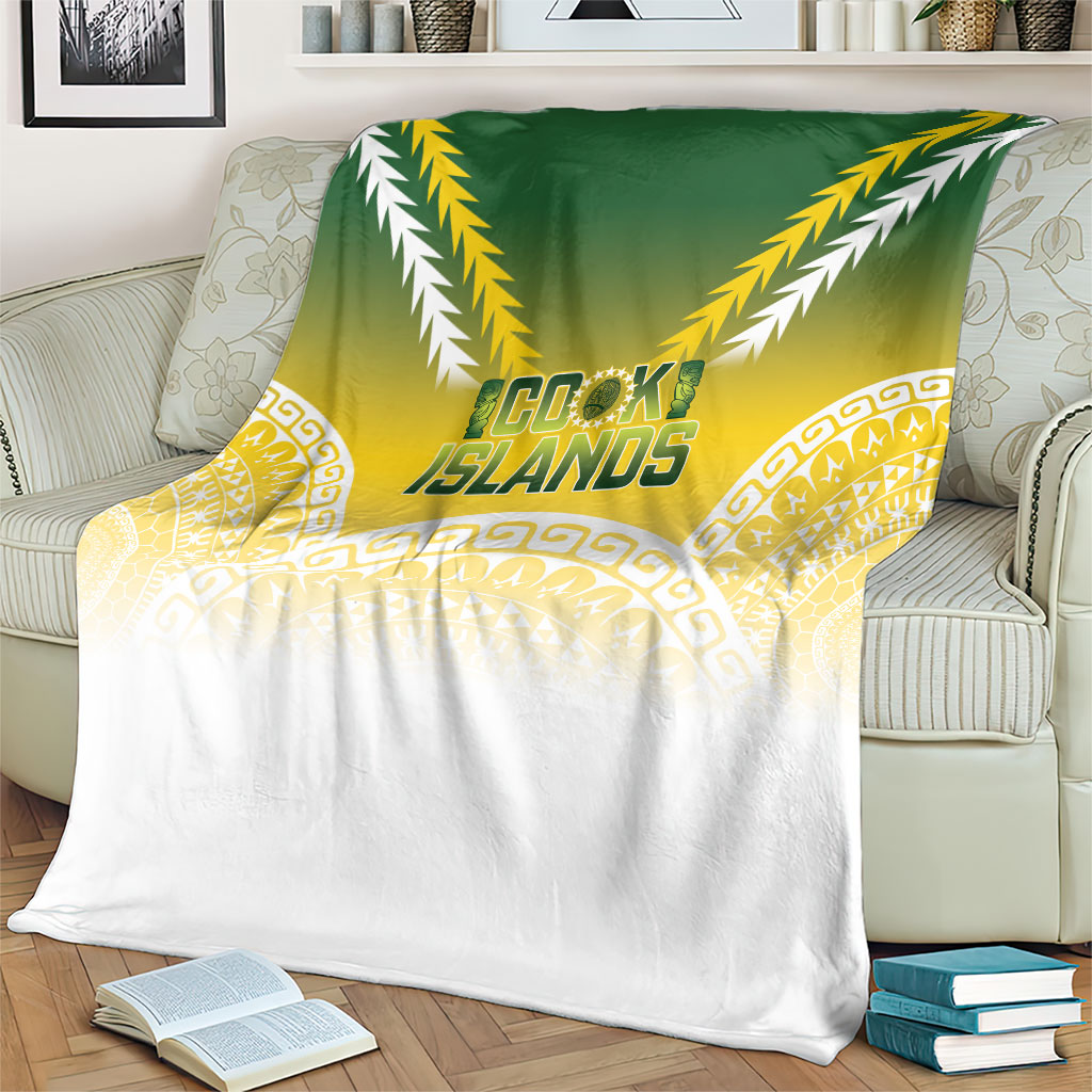 Cook Islands Rugby Blanket Come On Kukis LT14 - Polynesian Pride