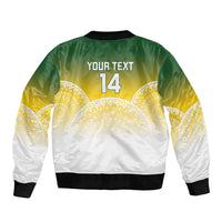 Cook Islands Rugby Custom Bomber Jacket Come On Kukis LT14 - Polynesian Pride