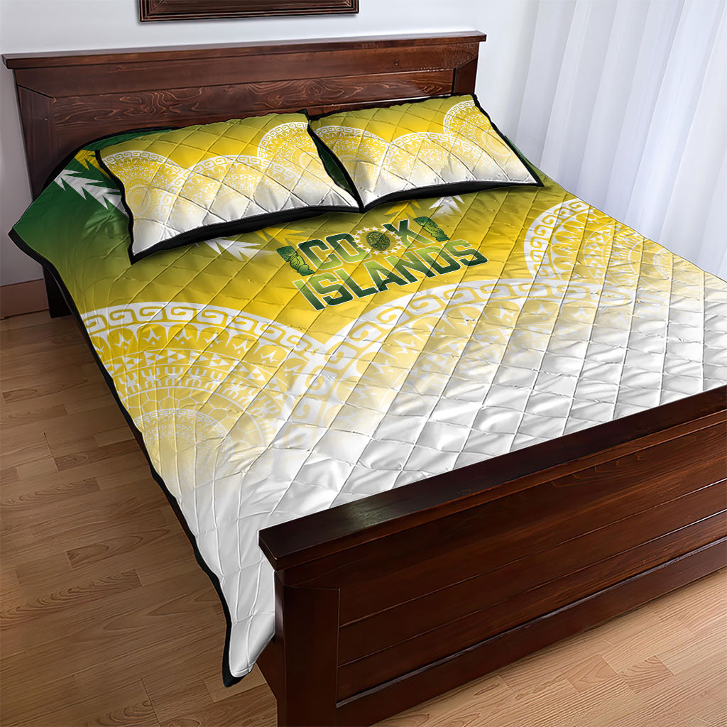 Cook Islands Rugby Quilt Bed Set Come On Kukis LT14 - Polynesian Pride