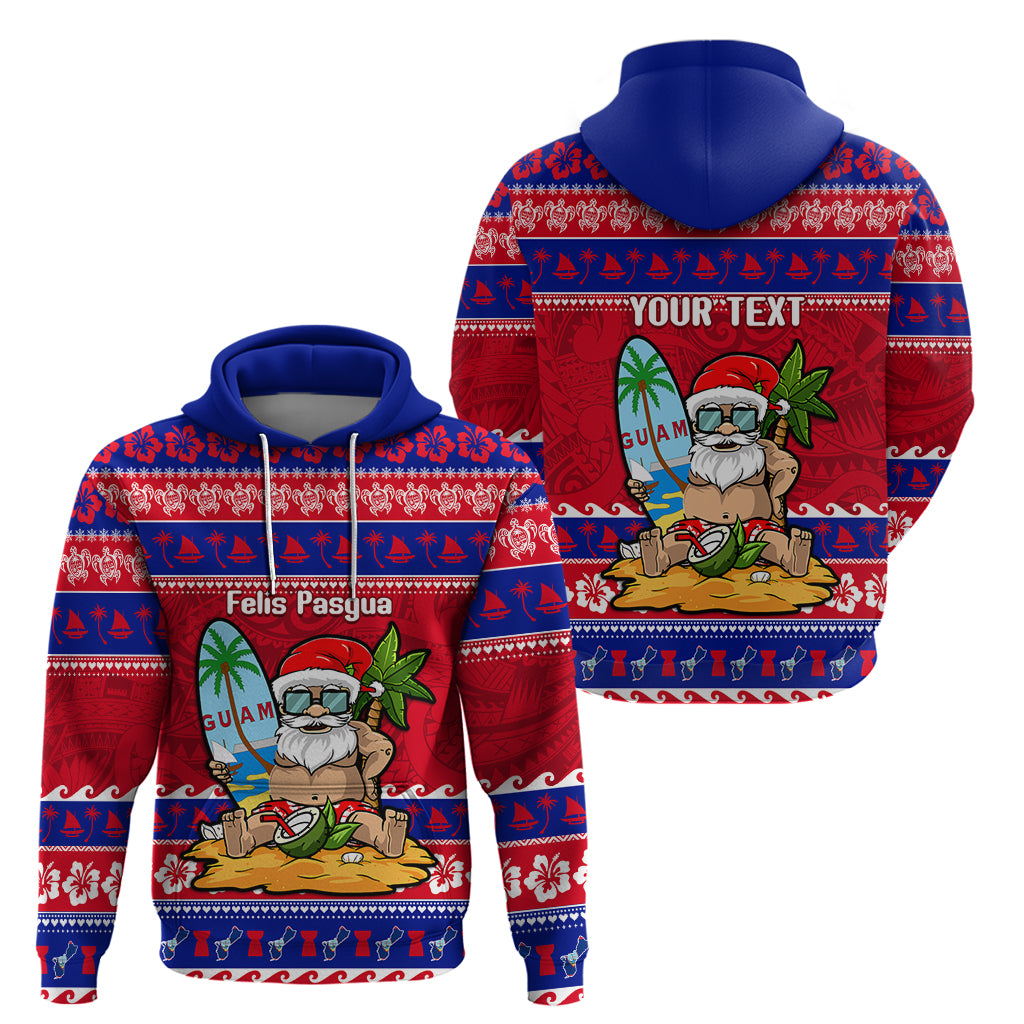 Custom Guam Christmas Hoodie Guaman Santas Felis Pasgua LT14 - Polynesian Pride