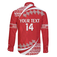 Custom Mate Maa Tonga Family Matching Long Sleeve Bodycon Dress and Hawaiian Shirt 2024 Go Champions