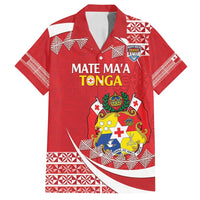 Custom Mate Maa Tonga Family Matching Tank Maxi Dress and Hawaiian Shirt 2024 Go Champions
