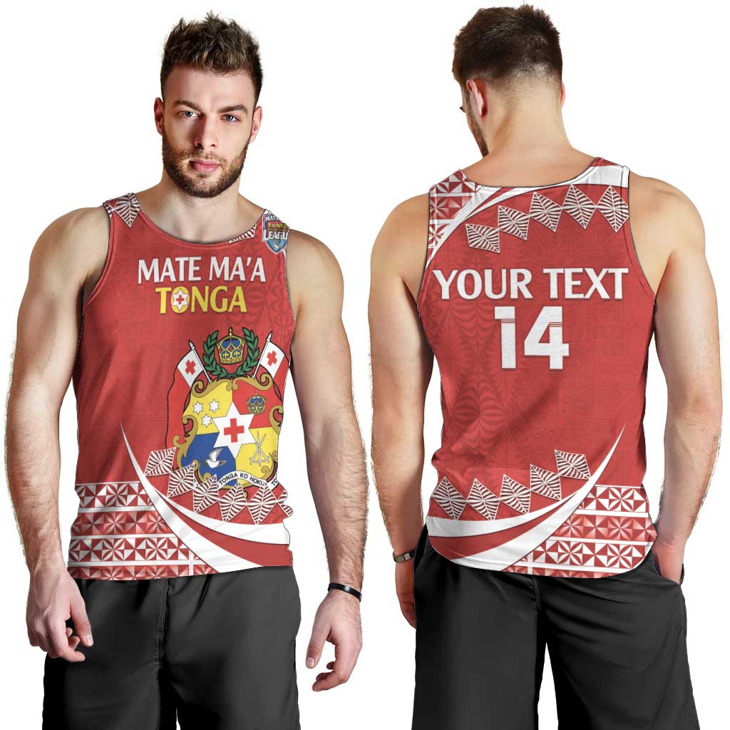 Custom Mate Maa Tonga Men Tank Top 2024 Go Champions