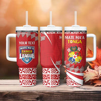 Custom Mate Maa Tonga Tumbler With Handle 2024 Go Champions