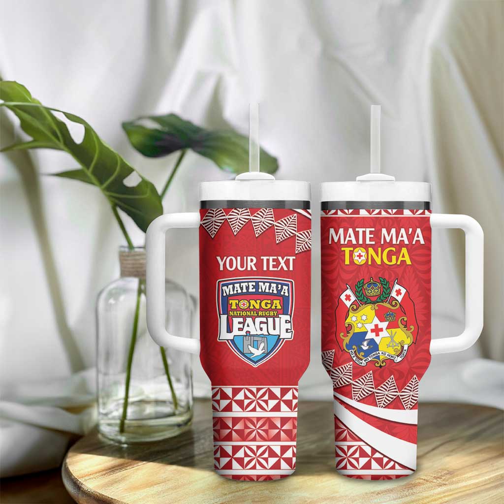 Custom Mate Maa Tonga Tumbler With Handle 2024 Go Champions
