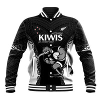 Aotearoa Rugby Custom Baseball Jacket Maori Kiwi - Mascot Style