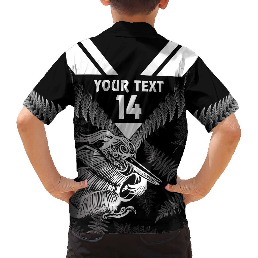 Aotearoa Silver Fern Rugby Custom Family Matching Puletasi and Hawaiian Shirt 2024 Go Kiwi