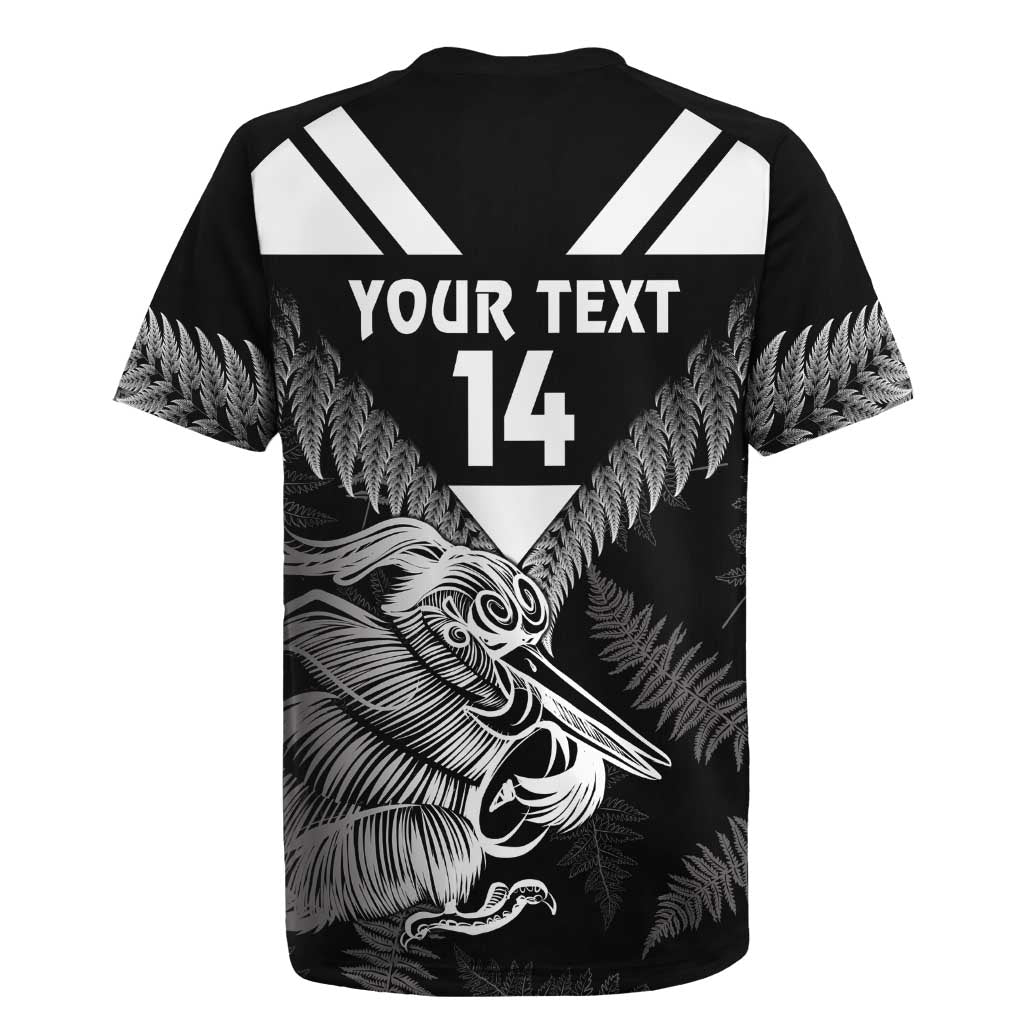 Aotearoa Silver Fern Rugby Custom Rugby Jersey 2024 Go Kiwi