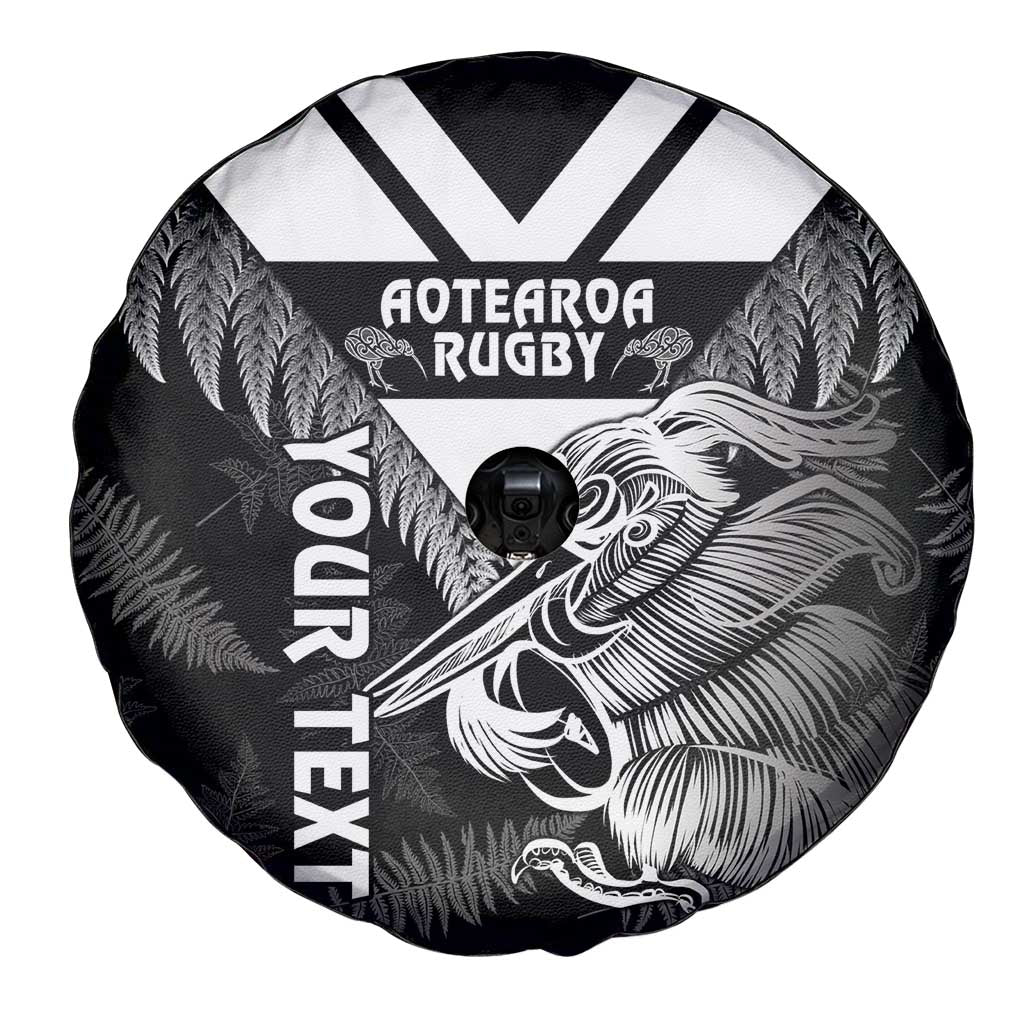 Aotearoa Silver Fern Rugby Custom Spare Tire Cover 2024 Go Kiwi