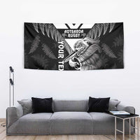Aotearoa Silver Fern Rugby Custom Tapestry 2024 Go Kiwi