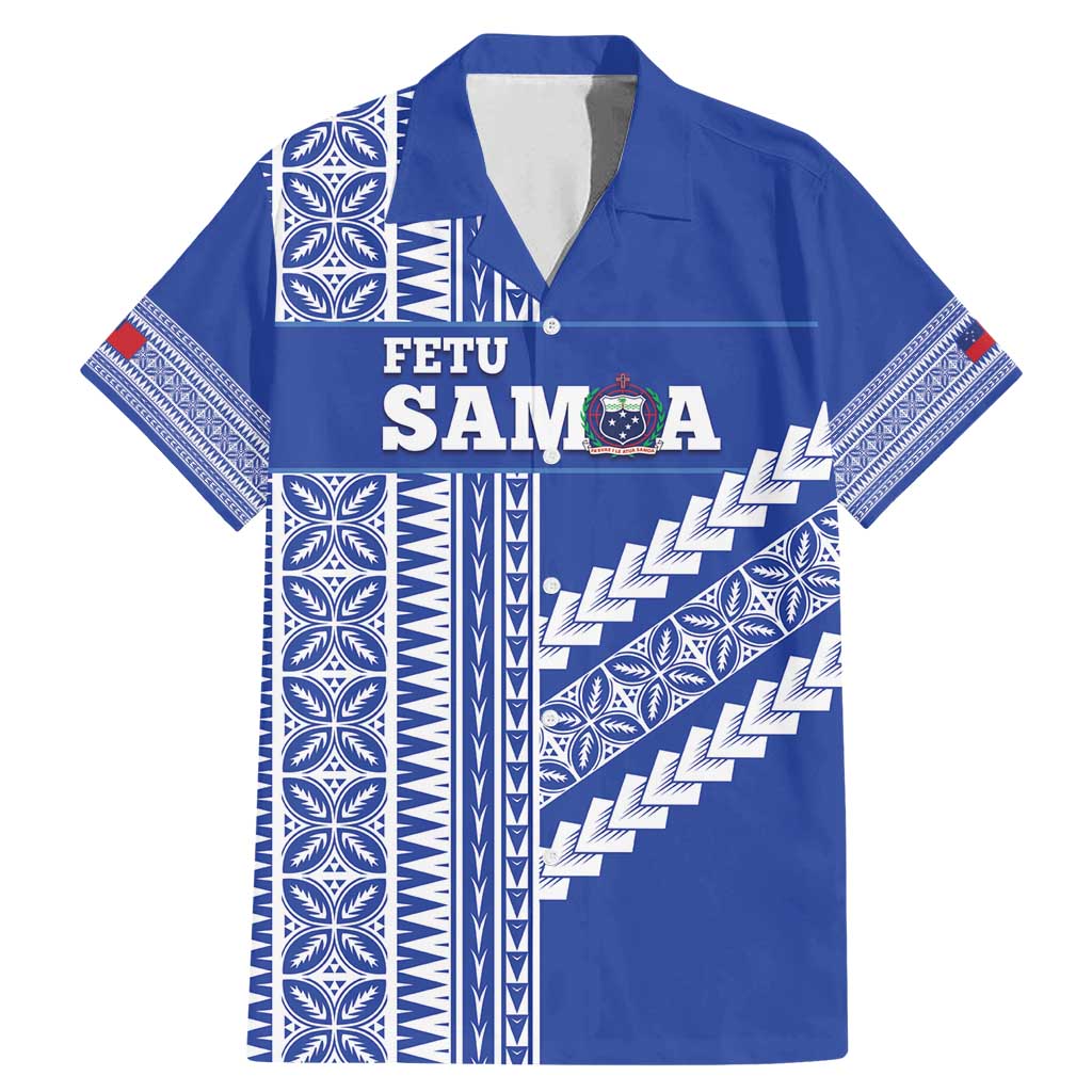 Fetu Samoa Rugby Custom Family Matching Mermaid Dress and Hawaiian Shirt Siapo Pattern - Sporty Style