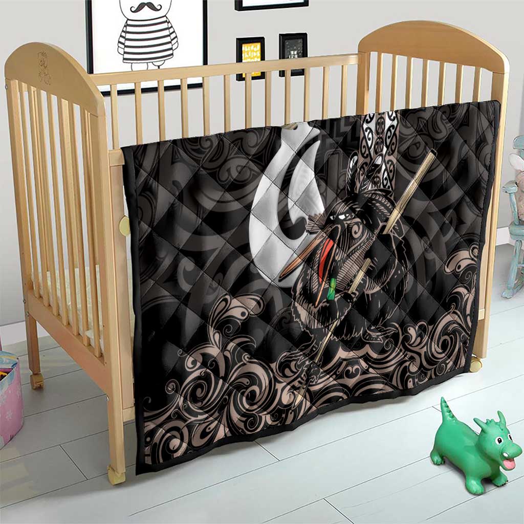 Aotearoa Hei Matau Quilt Haka Kiwi Mix Maori Mangopare LT14 - Polynesian Pride