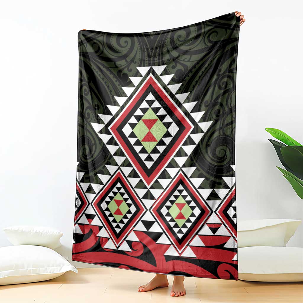 Kia Ora Aotearoa Blanket 2025 Pasifika Maori Taniko Motifs